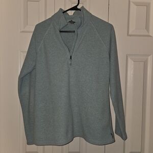 Eddie Bauer Light Blue Fleece Pullover